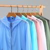 Fashion Sunscreen Clothes Summer for Men Casual Upf 50 Thin Hooded Couple's Plus Size Summer Jackets