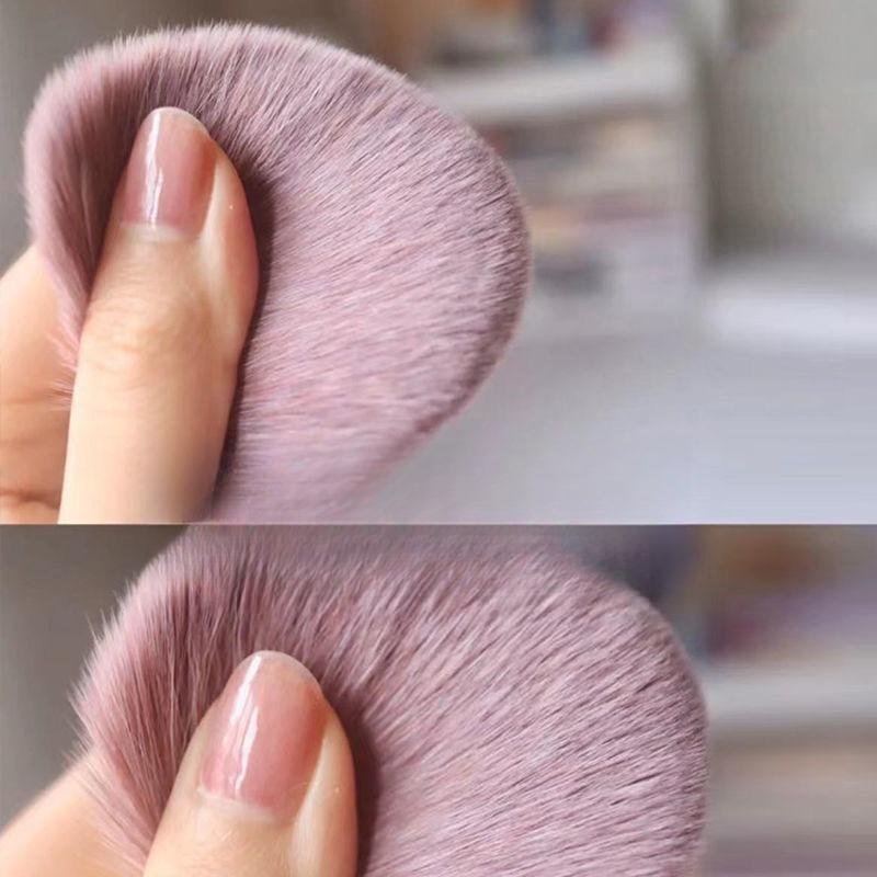 Набор из 10 кистей для макияжа и сумка для хранения Многофункциональный набор кистей для макияжа Мягкий ворс Тени Пудра Консилер Кисти для красоты