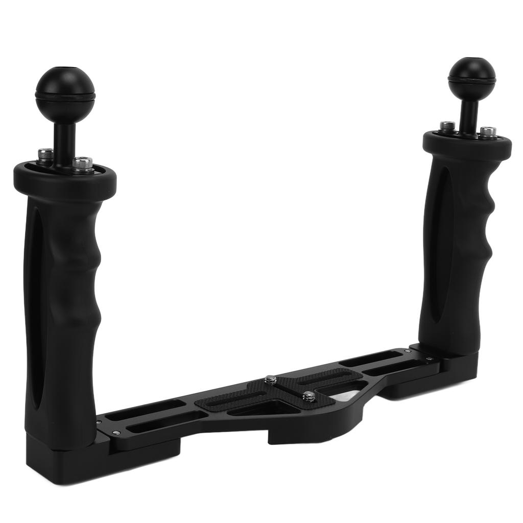 Dual Handle Tray Stabilizer Rig Diving Underwater Camera Housing Case Tray Mount for Nikon