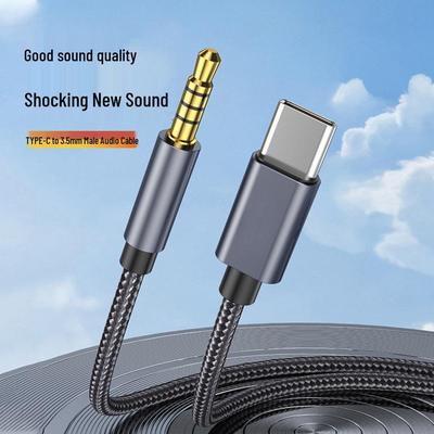 Кабель-переходник с 3,5 мм на USB-C для наушников и динамиков