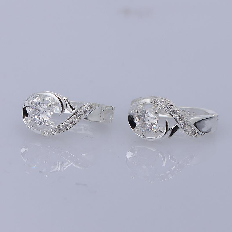 Серьги для похудения Серьги из кубического циркония Стимуляция акупунктурных точек Сжигание жира