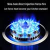 Charming Chef High-Power Natural Gas Single Burner Stove - Nine-Cavity Efficient Fire Dual-Use Hob