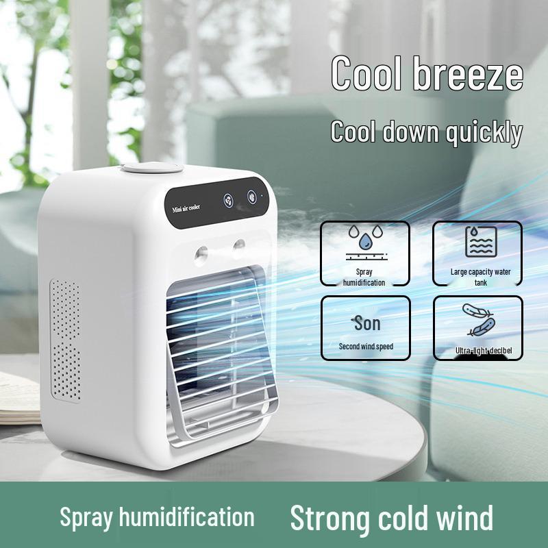 Portable USB Mini Humidifier & Air Cooling Fan