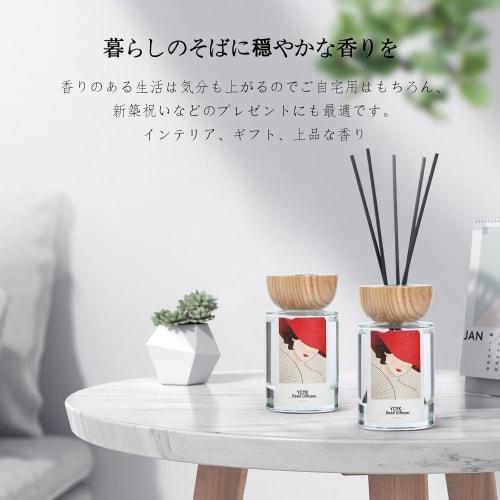 Jasmine Scented Room Diffuser, Fragrance Series, Room Air Freshener, 120ml, Perfect for Mother's Day, Birthdays, Anniversaries, Bedrooms, Living Rooms