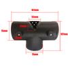 42mm/60mm/75mm Car Heater Air Vent Ducting Connector Closable Open Regulatin Y / T / L Branch For Webasto Diesel Parking Heater