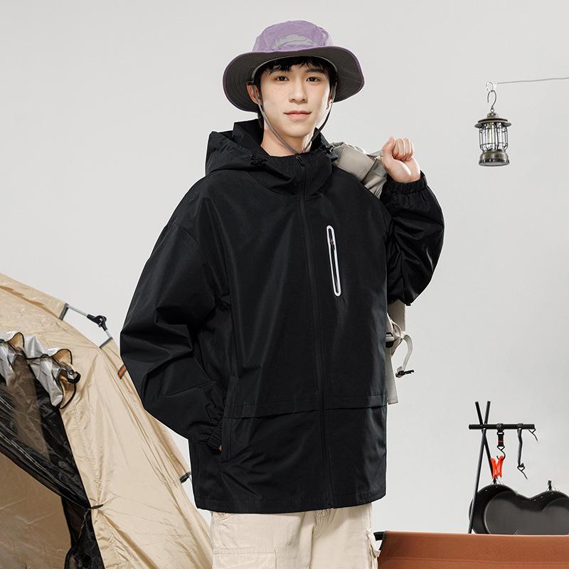 Куртка для горного туризма, мужская и женская одежда для альпинизма, осенняя свободная куртка с капюшоном для пары, куртка