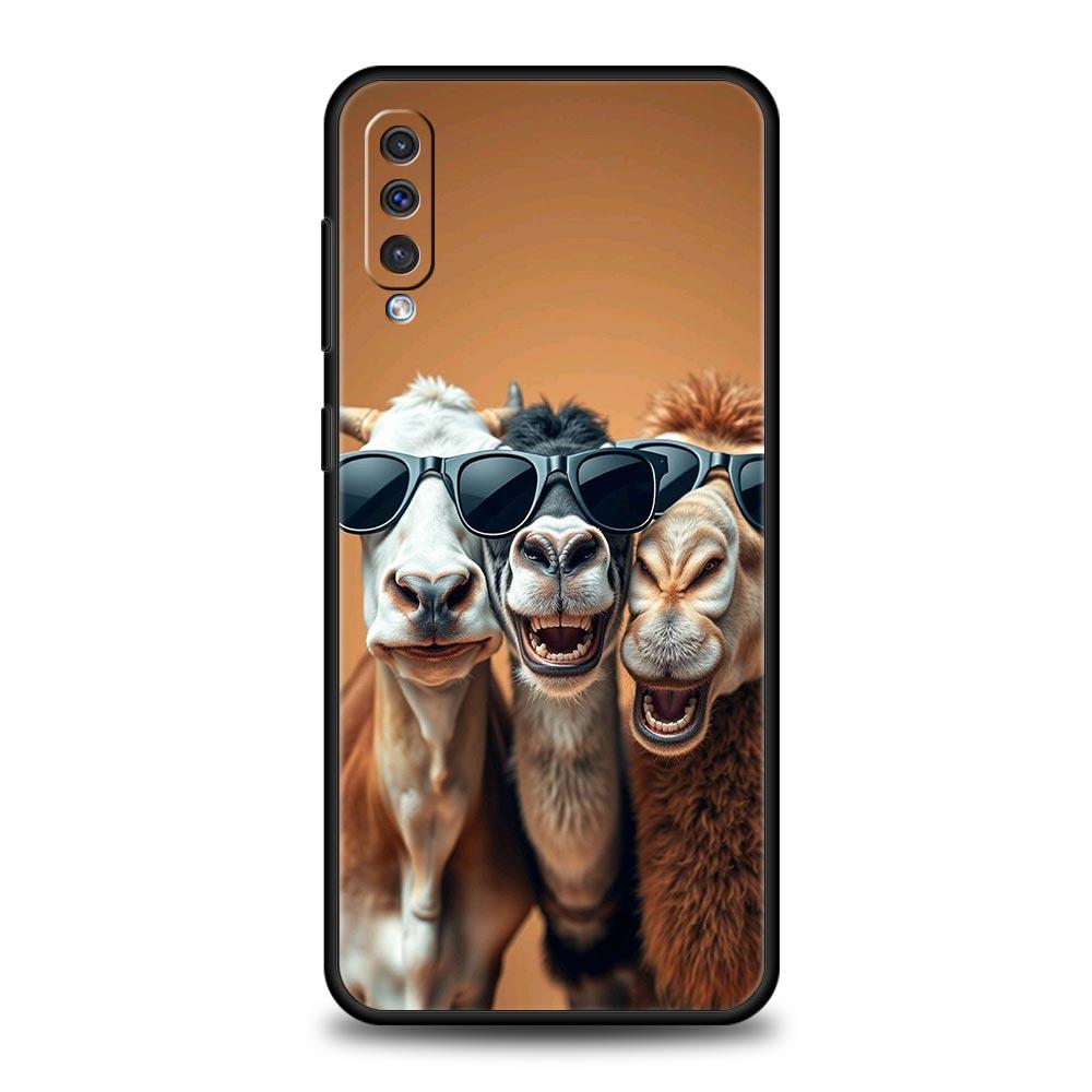 Animal Camel Phone Case for Samsung Galaxy A56 A54 A42 A36 A34 A26 A24 A16 A14 A12 A06 A50 A52 A10 5G Soft TPU Shell Fundas Bags