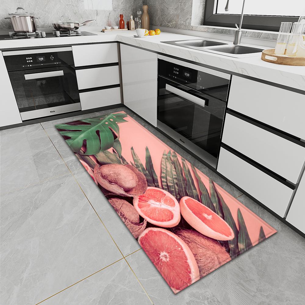 Кухонный коврик, коврик для двери, крыльца, длинный ковер для спальни, балкона, ванной комнаты, нескользящий пол, ковер для гостиной