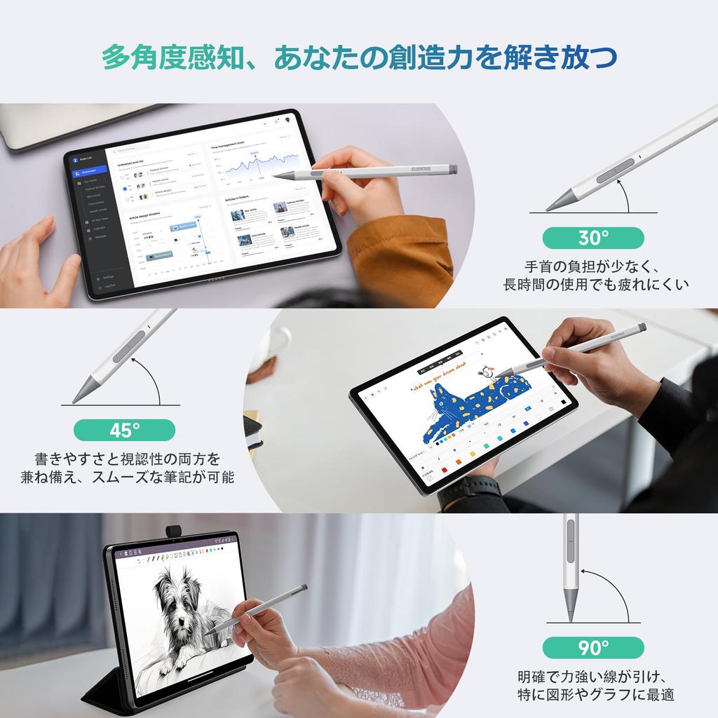[Официальный магазин ALLDOCUBE] Специальный стилус, совместимый с ALLDOCUBE Ultra Pad/iWork GT Ultra/iPlay 70 Max Pro, 4096 уровней чувствительности к нажатию, H