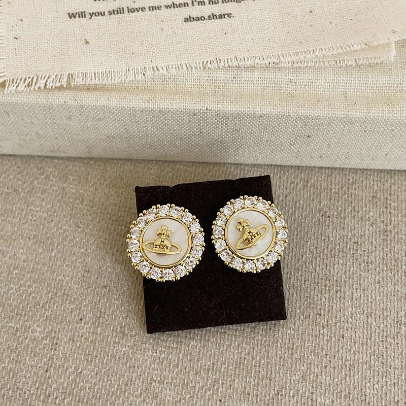Дизайнерские серьги-гвоздики с каплями масла и планеты Циркония, круглые серьги-гвоздики для женщин, уникальные, индивидуальные, модные, темпераментные, универсальные серьги