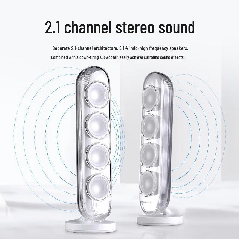 Harman Kardon SoundSticks 4 Wireless Desktop Bluetooth Speaker