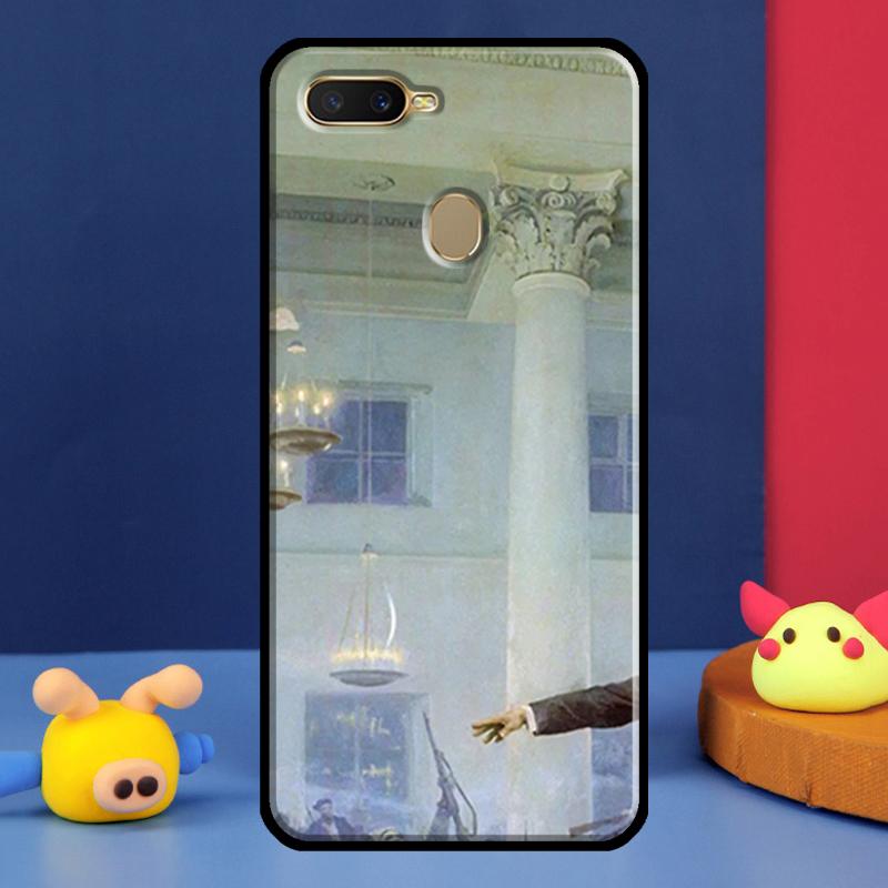 Чехол Флаг Советского Союза Ленин Для Oppo A98 A78 A58 A15 A16 A17 A5 A9 A91 A52 A72 A76 A96 A74 A94 A54 S A57 A77