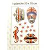 [M9140] - 'So British' Sticker Sheet (50x70 Cm)