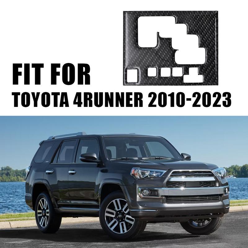 Для 4Runner 2010- Накладка на центральную панель переключения передач Аксессуар из углеродного волокна
