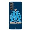 Case For Samsung Galaxy A04s Logo Om Olympique De Marseille Blue Background Maniacase