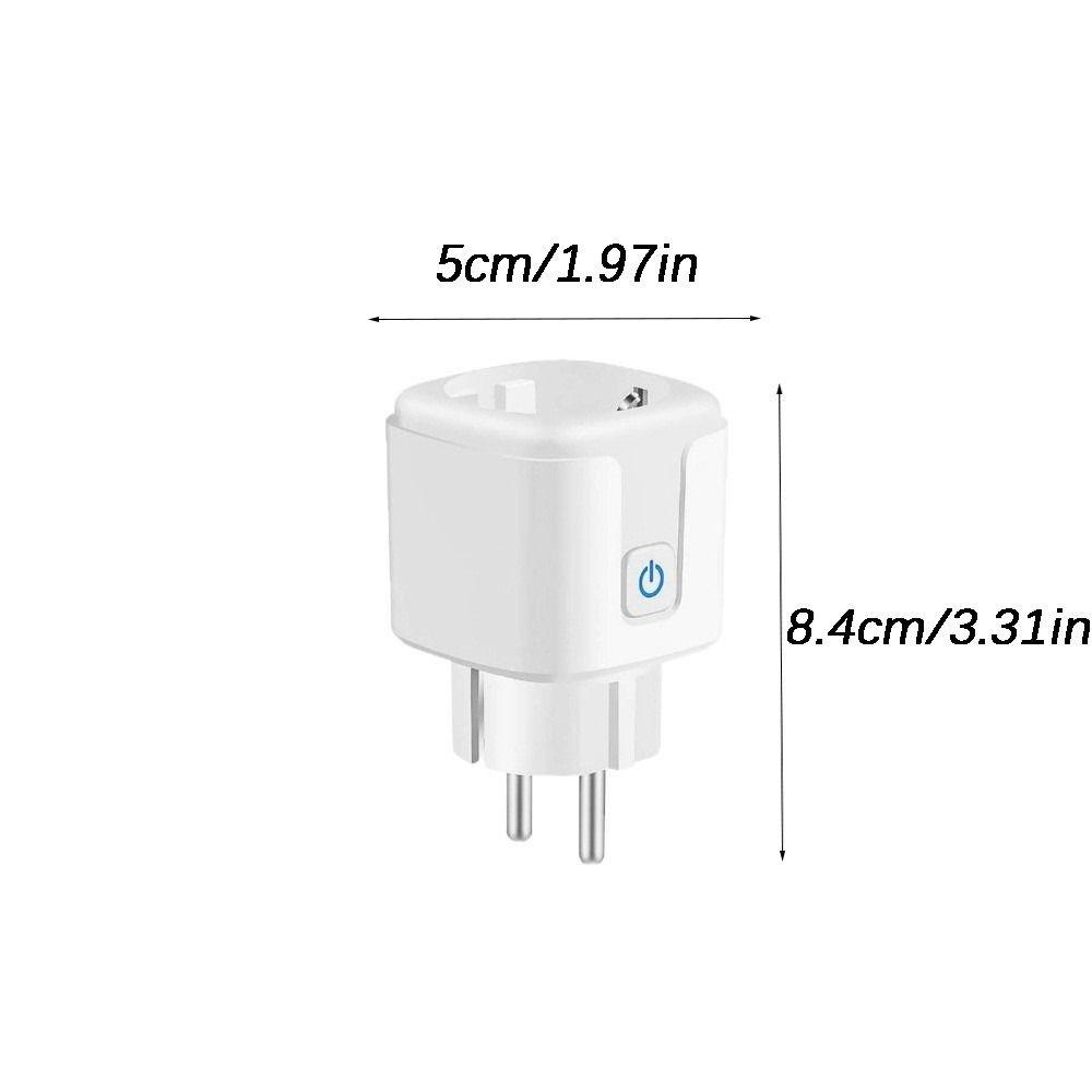 New EU Smart Plug 16A Power Monitor WiFi Plug Remote Voice Control Timer Function Power Outlet Smart Home