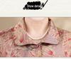 2026 Spring/Summer Plus Size Printed Shirt for Middle-Aged & Elderly Women - Loose & Slimming Mother's Top