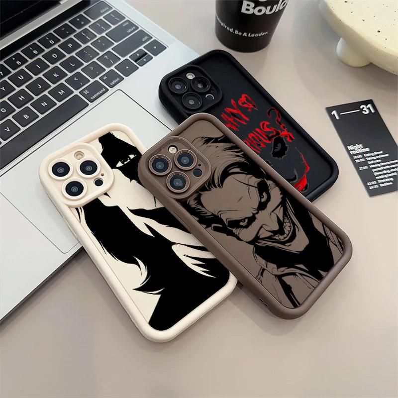 Крутой чехол для телефона с клоуном J-Jokers Marvel для iPhone 17E 11 12 13 14 15 16 17 Pro Max Fundas 17 Air Plus 16e 13 Mini Силиконовый чехол