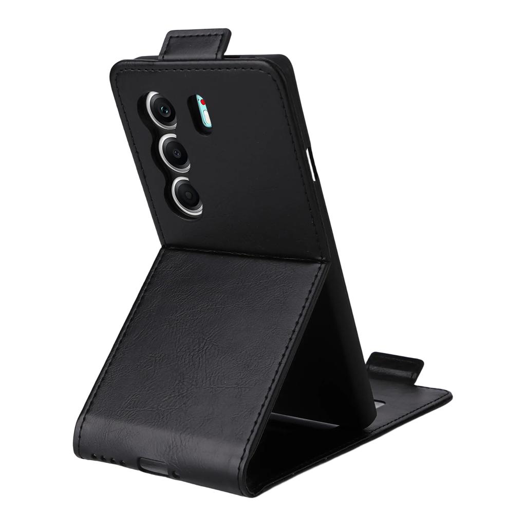 Для TECNO Camon 40 Pro 5G/4G чехол-подставка с магнитной застежкой вертикальный кожаный чехол для телефона с держателем для карт