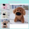 Lovable Big Nose Dog Stuffed Plush Keychain Cute Puppy Bag Ornament Soft Toy