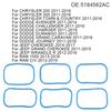 Впускной коллектор и; Комплект прокладок пленума Подходит для 2011-2020 Chrysler Jeep Dodge Ram 3.6L