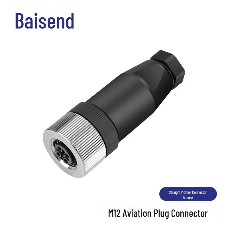 BOSENDE M12 Waterproof Solderless Aviation Sensor Connector
