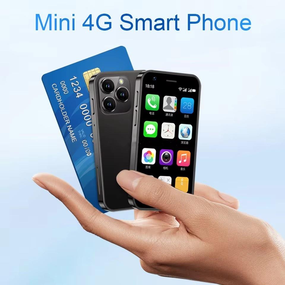 UNIWA Маленький мобильный телефон 3 дюйма Android 10 Большая батарея 2000 мАч