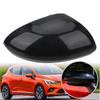 Накладка на зеркало заднего вида Для Renault Clio MK5 2024 2025 Черный / Белый Накладка на боковое зеркало заднего вида