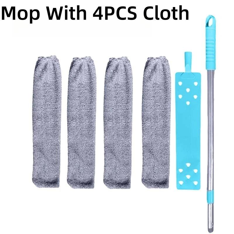 Household Long Handle Mop Telescopic Duster Brush Blinds Dust Brush Removal Microfibre Dust Removal BrushesHome Cle