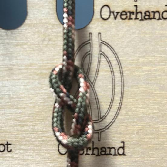 Доска для обучения вязанию узлов, 16 узлов, деревянная доска для начинающих, рифы, квадратные узлы, практическое обучение, подарок любителям кемпинга на открытом воздухе