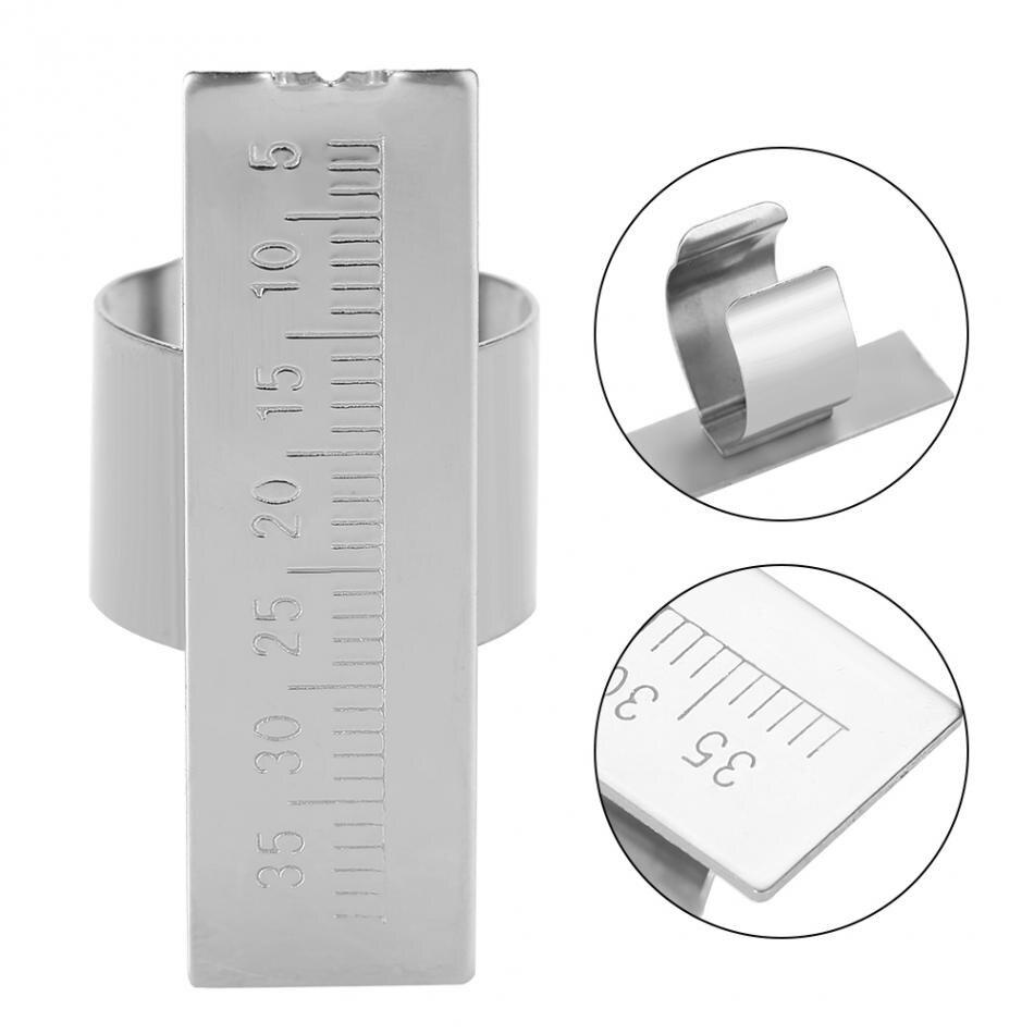 Stainless Steel Dental Endodontic Finger Ruler For Endo Span Measurement Scale Gauge Instrument Tool Dentist Supplies