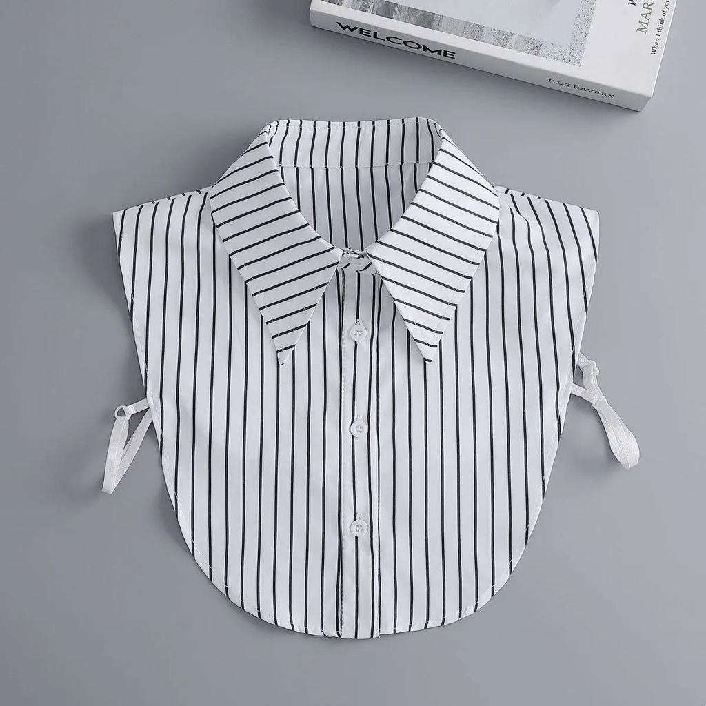 Versatile Detachable Decorative Collar Shirt for Autumn/Winter Fashion