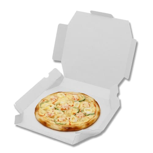 Heiko N Pizza Box, White, Small, 10-Pack, 004247710