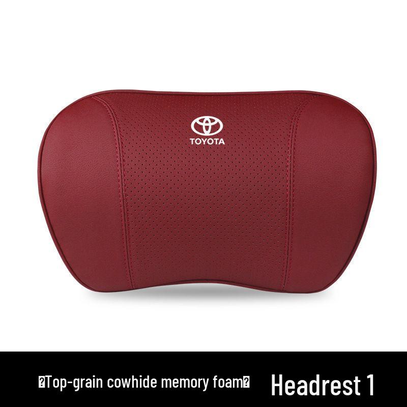 Подушка для подголовника и поясничной поддержки автомобиля для Toyota Corolla, RAV4, Camry, Highlander, Avalon