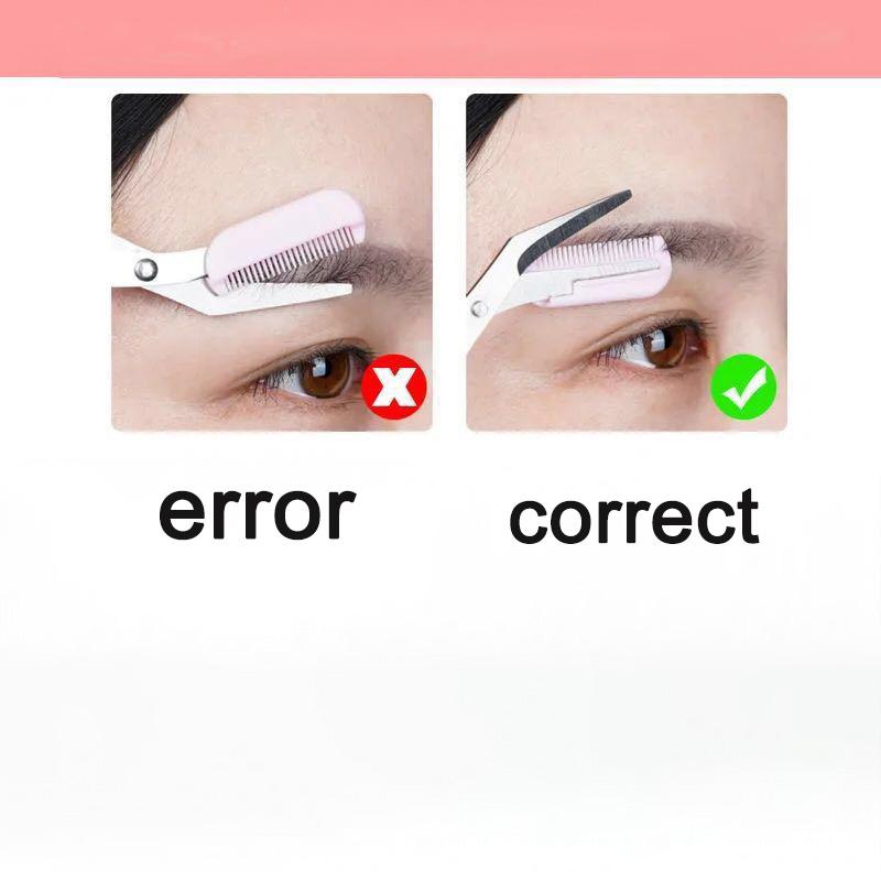 Eyebrow Clippers Classic Eyebrow Thinner Eyebrow Clippers False Eyelash Scissors