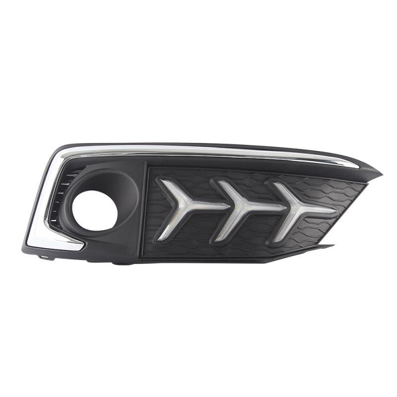 Совместимо с Honda Civic 19-20 Светодиодные ДХО Противотуманные Фары в Стиле Fishbone