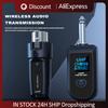 Wireless Microphone Converter XLR Transmitter and Receiver Signal Adapter for Audio Mixer Dynamic Mic Electric Guitar Bass