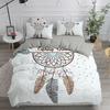 Комплект постельного белья Dream Catcher Элегантный пододеяльник в стиле бохо Queen 220x240 Этнический пододеяльник Односпальная двуспальная кровать King Bed Cover