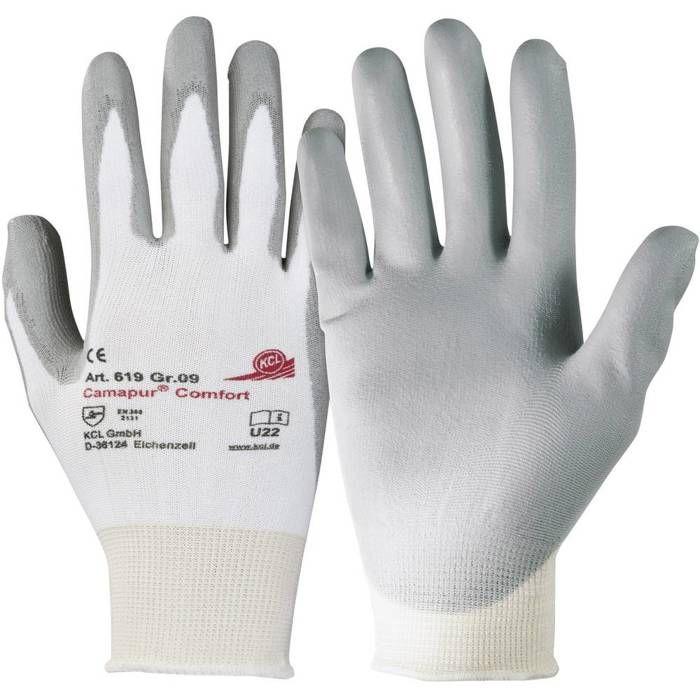 Gants de protection KCL 619-7 Polyuréthane, polyamide EN 388 RISQUES MECANIQUES 2131 Taille 7 (S)