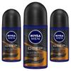 Nivea Men Дезодорант-ролик Deep Black Угольный Эспрессо 72 часа 3 шт 50 мл