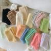 Hairy Mink Pile Medium Socks for Women 15 Colors Autumn and Winter Thickening Warm Home Sleep Floor Socks