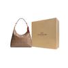 COACH Juliet Coated Canvas With Calfskin Shoulder Bag Large Women's Caramel CAM28-B4XHG
