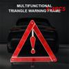 2~5PCS Car Emergency Breakdown Warning Triangle Durable Abs Car Supplies Folded Stop Sign Reflector Reflectante Foldable 39x35cm
