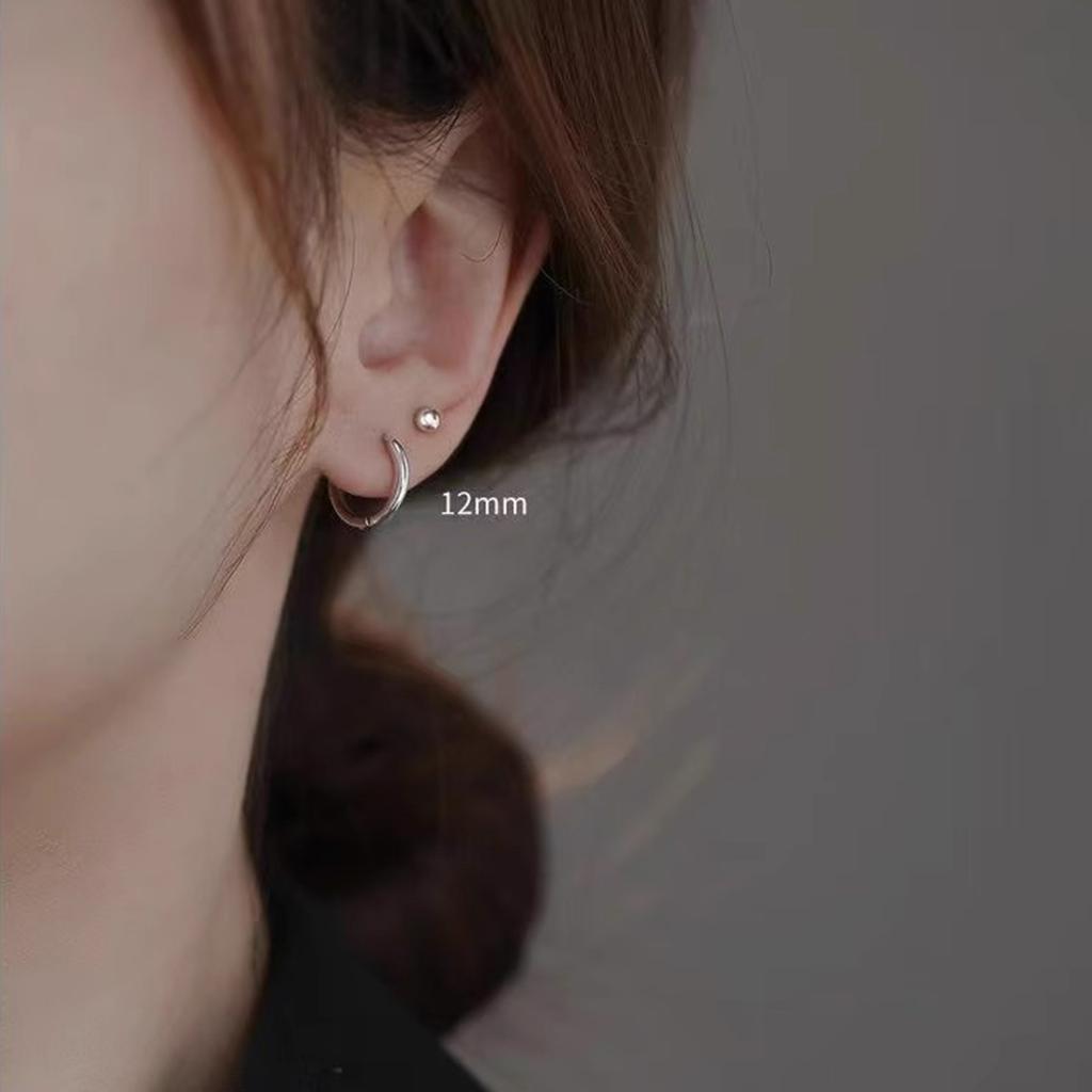 Серьги-кольца Модные Заметные Украшения Медная Текстура Трендовые Украшения для Ушей Подходят для Женщин и Девушек Подарок