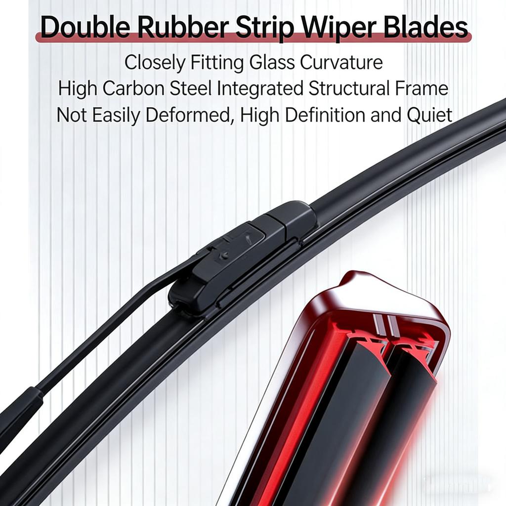 Suitable for W140 1991-1998 28+24 Wiper Blades RHD and LHD