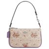 Сумка-тоут через плечо Nolita 19 Classic Print Mixed Monogram из синтетической кожи, маленькая женская сумка, песочно-желтый, смешанные цвета CAQ19-SVSAS