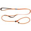 Nylon Slip Lead Dog Slip Leash and Collar Dog Training Leash with Double Handle Heavy Duty Dog Lead No Pull Puppy Walking Leash