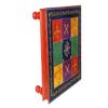 38.1 Cm Decorative Bajot Chowki Hand Pained  Stool Pooja Mandir Stool Bajot Cum Stool