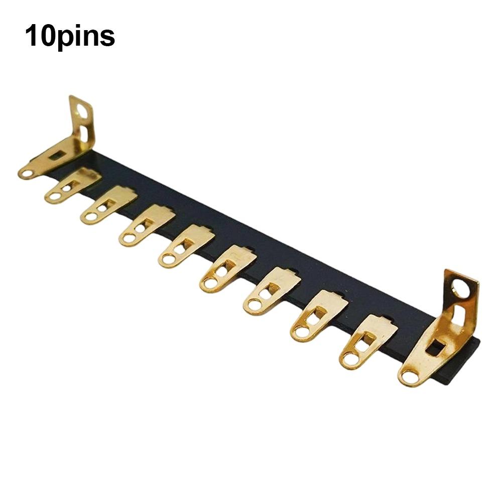 1Pcs G10 FR4 Bakelite Audio Tag Strip Board 3-16Pins HiFi DIY Solder Strip Wiring Solder Board