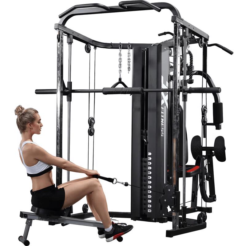 Junxia Home Multi-Function Smith Machine and Power Rack